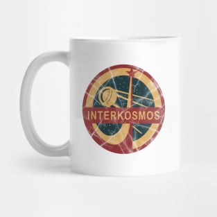 Interkosmos space program Sputnik Satellite Vintage Mug